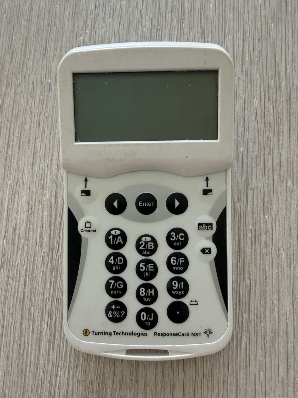 Turning Technologies ResponseCard NXT Student Clicker - White